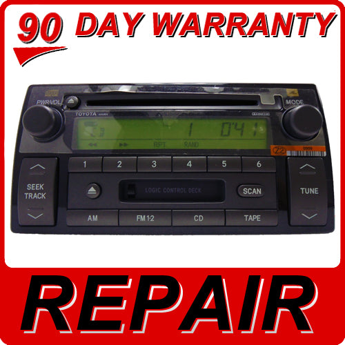 Repair Your 2002 - 2006 Toyota Camry OEM JBL Radio MP3 CD Player Repair Service