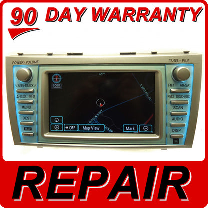 Repair Service 2007 2008 2009 2010 2011 Toyota Camry Prius OEM Navigation GPS CD Player DVD Drive Repair
