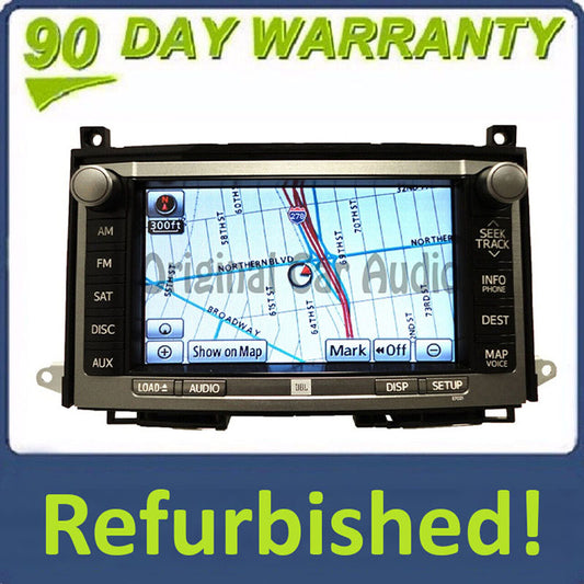 Refurbished 2009- 2013 E7021 Toyota Venza Navigation GPS JBL radio AM FM MP3 CD Player Stereo