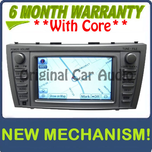 Remanufactured 2010 2011 10 11 TOYOTA Camry OEM JBL Navigation GPS System Radio Stereo 4 Disc Changer CD Player E7024