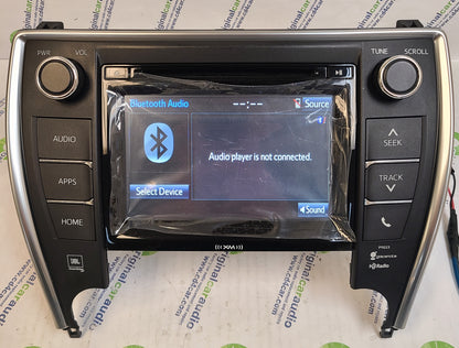 Refurbished 2015 - 2017 Toyota Camry OEM AM FM XM HD Touch Screen JBL Radio Gracenote P11223