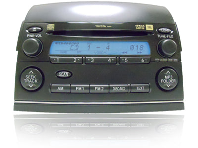 04 05 06 07 08 09 10 TOYOTA Sienna JBL Radio 6 Disc Changer MP3 CD Player P1804 86120-AE061