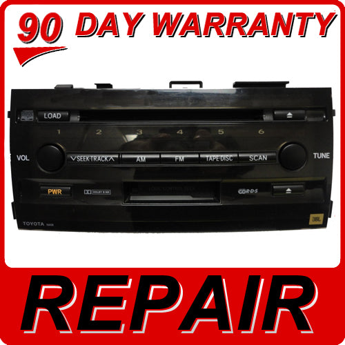 Repair Your 2004 - 2009 TOYOTA Prius OEM 6 Disc Changer CD Player Repair Service