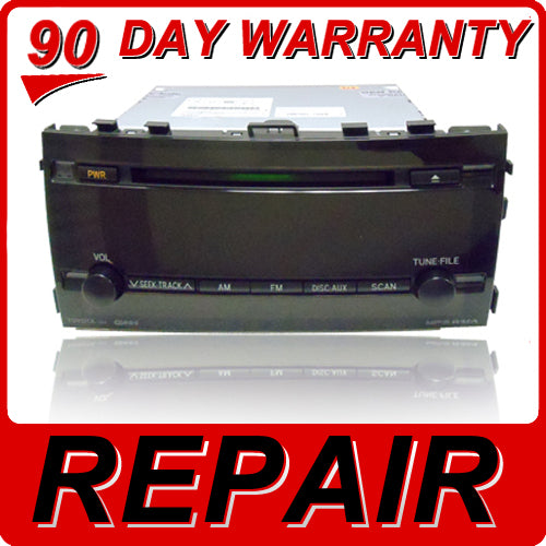 REPAIR SERVICE to Fix TOYOTA Prius Radio Single CD Player