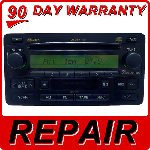 Repair Service Toyota Tundra Sequoia 6 Disc Changer CD Player