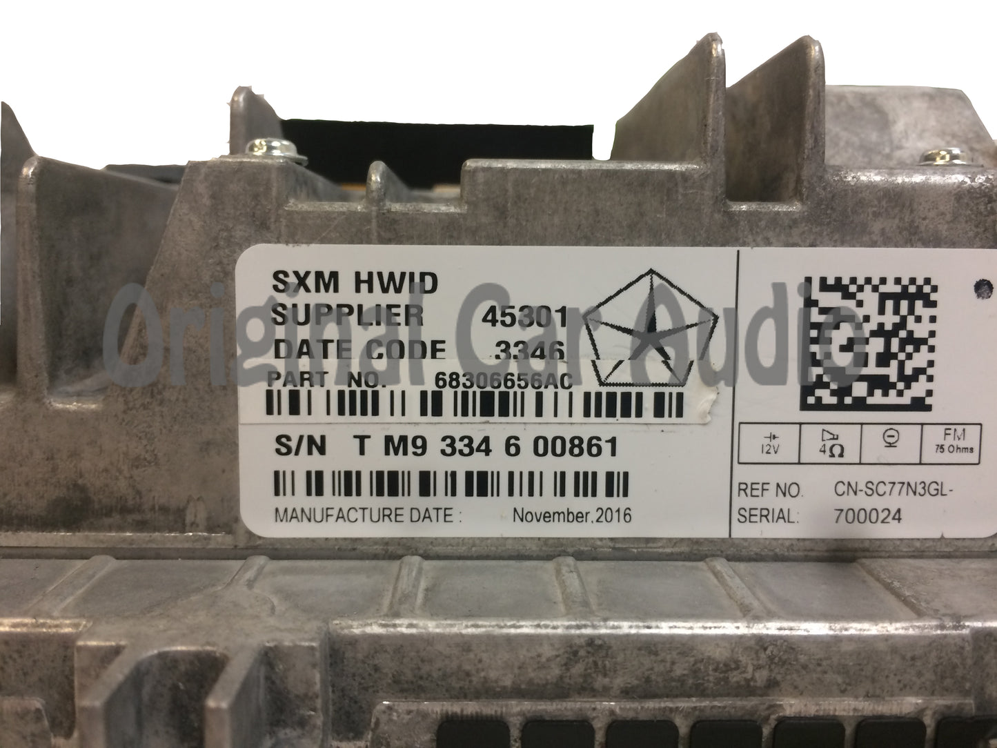 Refurbished 2017 - 2019 Ram Jeep Grand Cherokee OEM Uconnect 8.4 4C UAQ VP4 RA4 Navigation Multi Media Receiver