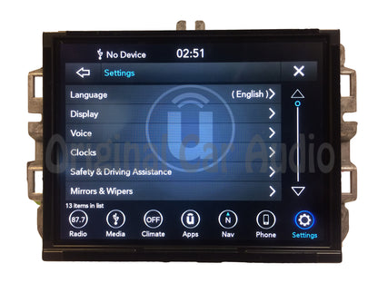 2019 - 2021 Ram Jeep Grand Cherokee OEM Uconnect 8.4 VP4R-A Navigation Multi Media Receiver