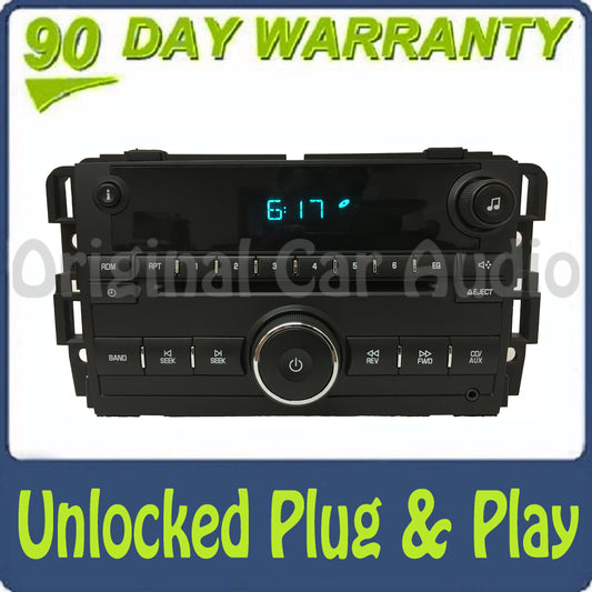 Unlocked GMC Chevy Radio Stereo CD Player AUX OEM
