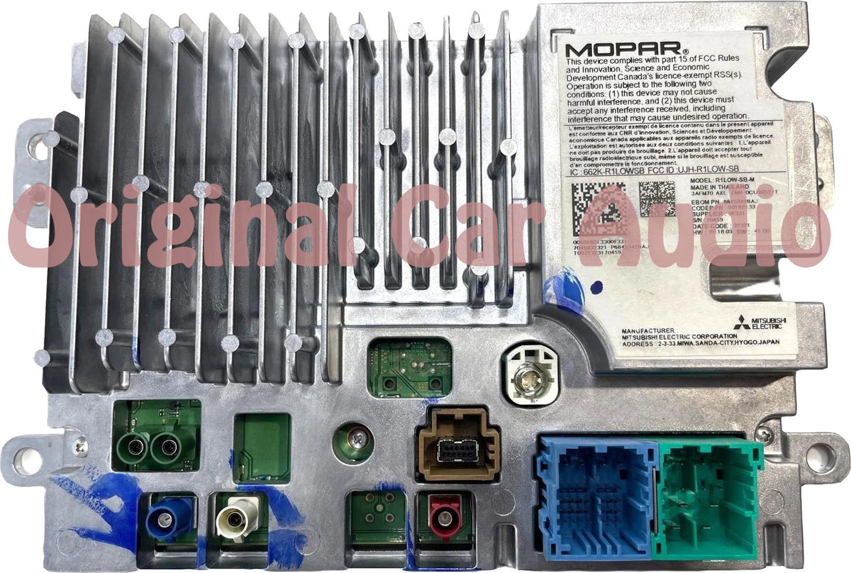 2022-2024 Jeep Compass AM FM Radio Receiver w/o Navigation Media 10.1" Display Screen 68453428AK