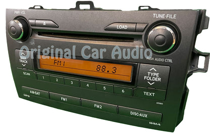 TOYOTA Corolla Radio Stereo 6 Disc Changer MP3 CD Player Factory OEM A518A3 86120-02B20 2009 2010