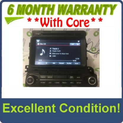 2014 - 2015 Kia Optima OEM GPS Navigation AM FM SAT Touch Screen Radio Receiver