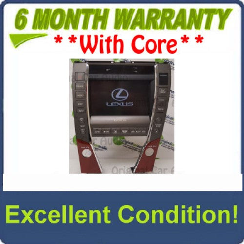 2007 2008 2009 Lexus ES350 OEM Navigation GPS System monitor LCD display screen