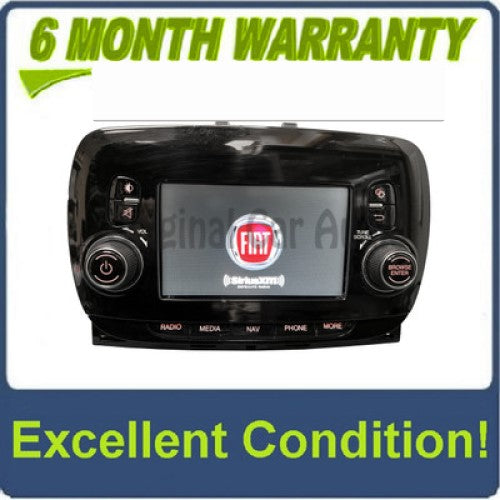 2017 - 2019 Fiat 500 OEM VP2 312 NAFTA SDARS NAV Multi Media SAT XM Radio Receiver