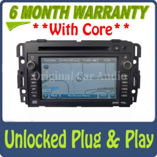 2009 - 2010 Unlocked Buick Chevy Navigation DVD CD Player Display Radio UZR