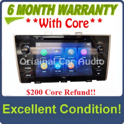 2019 Subaru Legacy Outback OEM Starlink Multimedia APPS CD XM Radio Receiver w/ CARPLAY