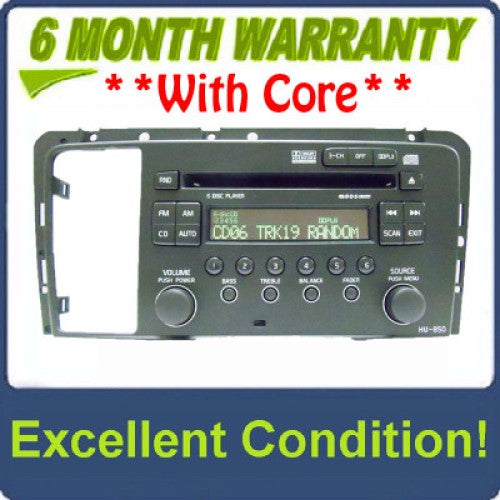 05 06 07 08 Volvo V70 S60 Premium Sound Radio 6 CD Changer HU-850 2005 2006 2007 2008 30745813-1