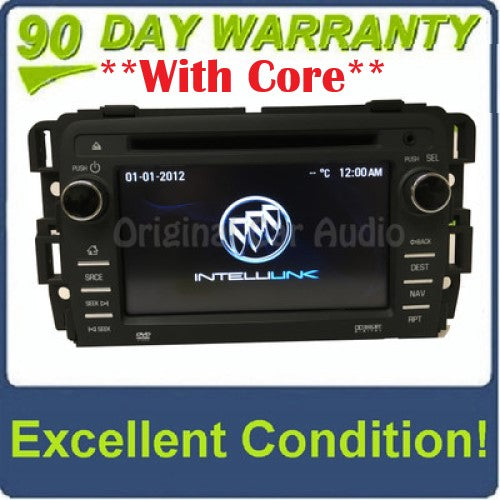 UNLOCKED 2013 - 2016 Buick Enclave Intellink RSE MyFi Navigation Radio AM FM SAT USB Touch Screen
