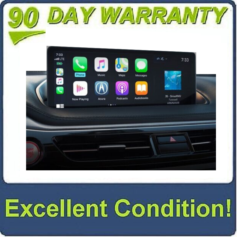 2022 - 2023 Acura MDX OEM 12.3" Display Touch Screen Radio Monitor Navigation