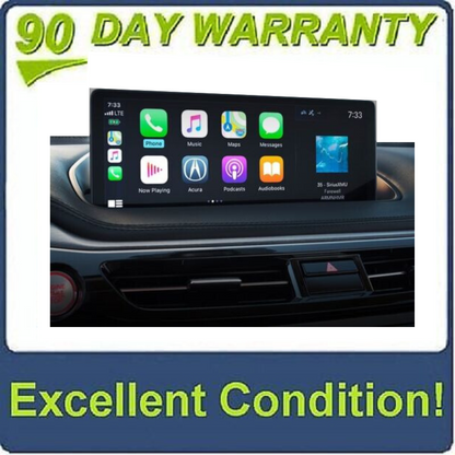 2022 - 2023 Acura MDX OEM 12.3" Display Touch Screen Radio Monitor Navigation