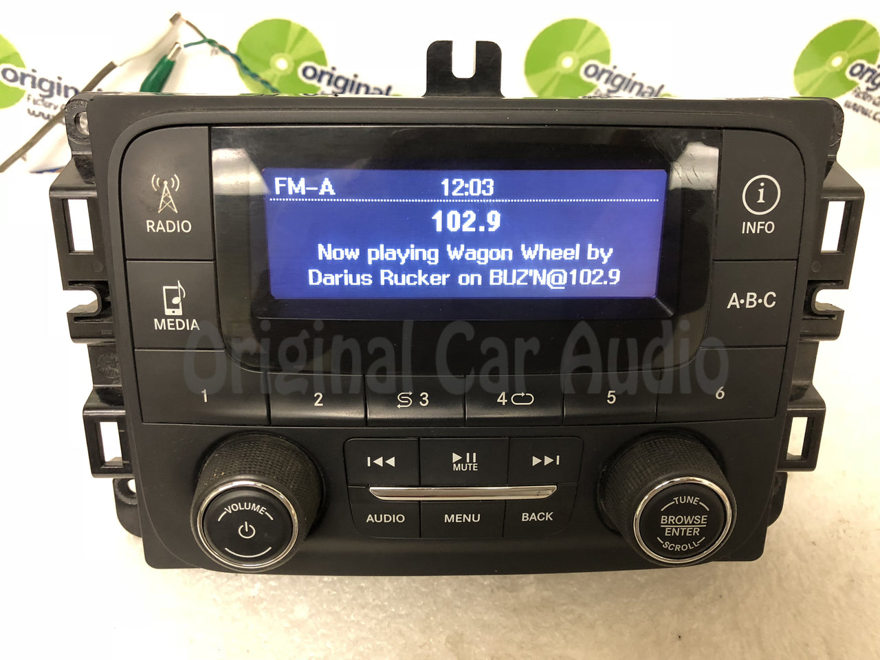 2013 - 2017 Ram 1500 2500 3500 OEM VP1 AM FM XM Multimedia Radio Receiver