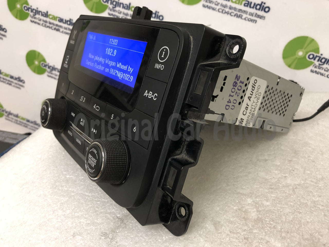 2013 - 2017 Ram 1500 2500 3500 OEM VP1 AM FM XM Multimedia Radio Receiver