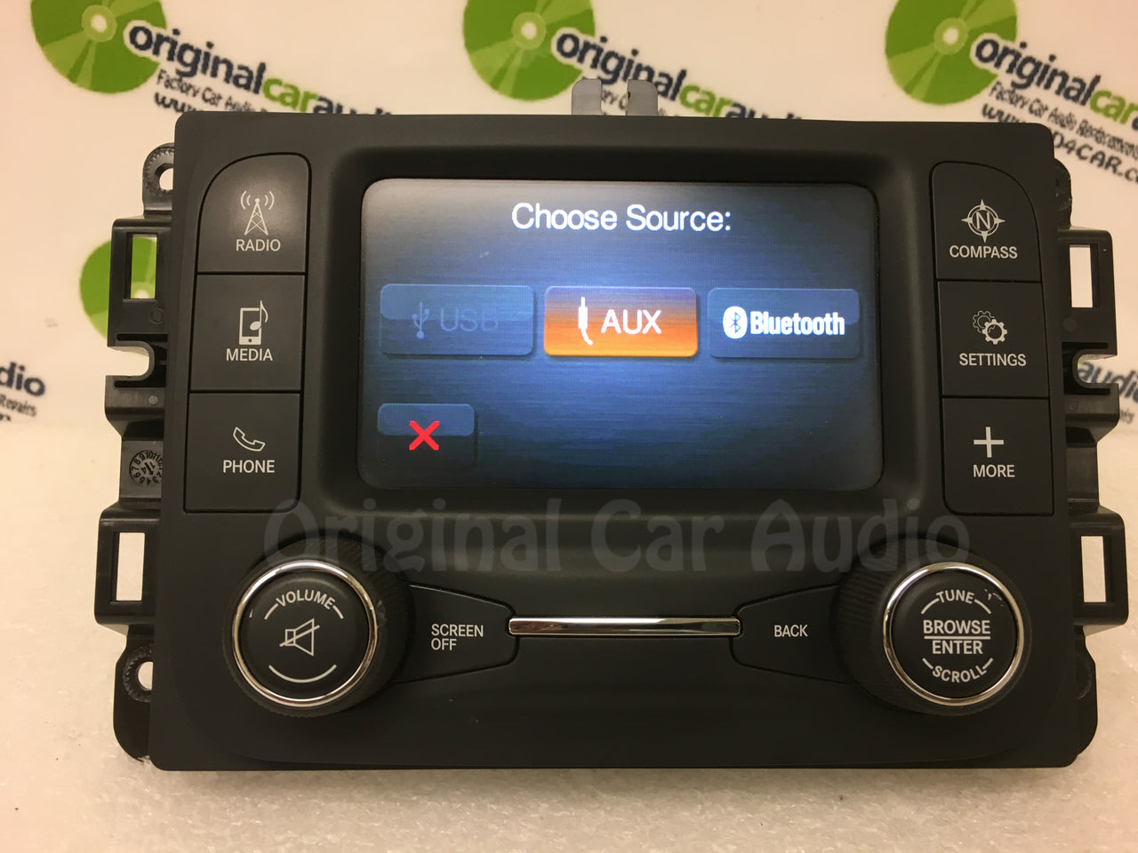 2013 2014 2015 2016 Dodge Ram Truck Uconnect Multi Media Radio Bluetooth VP2 RA2 Long Block