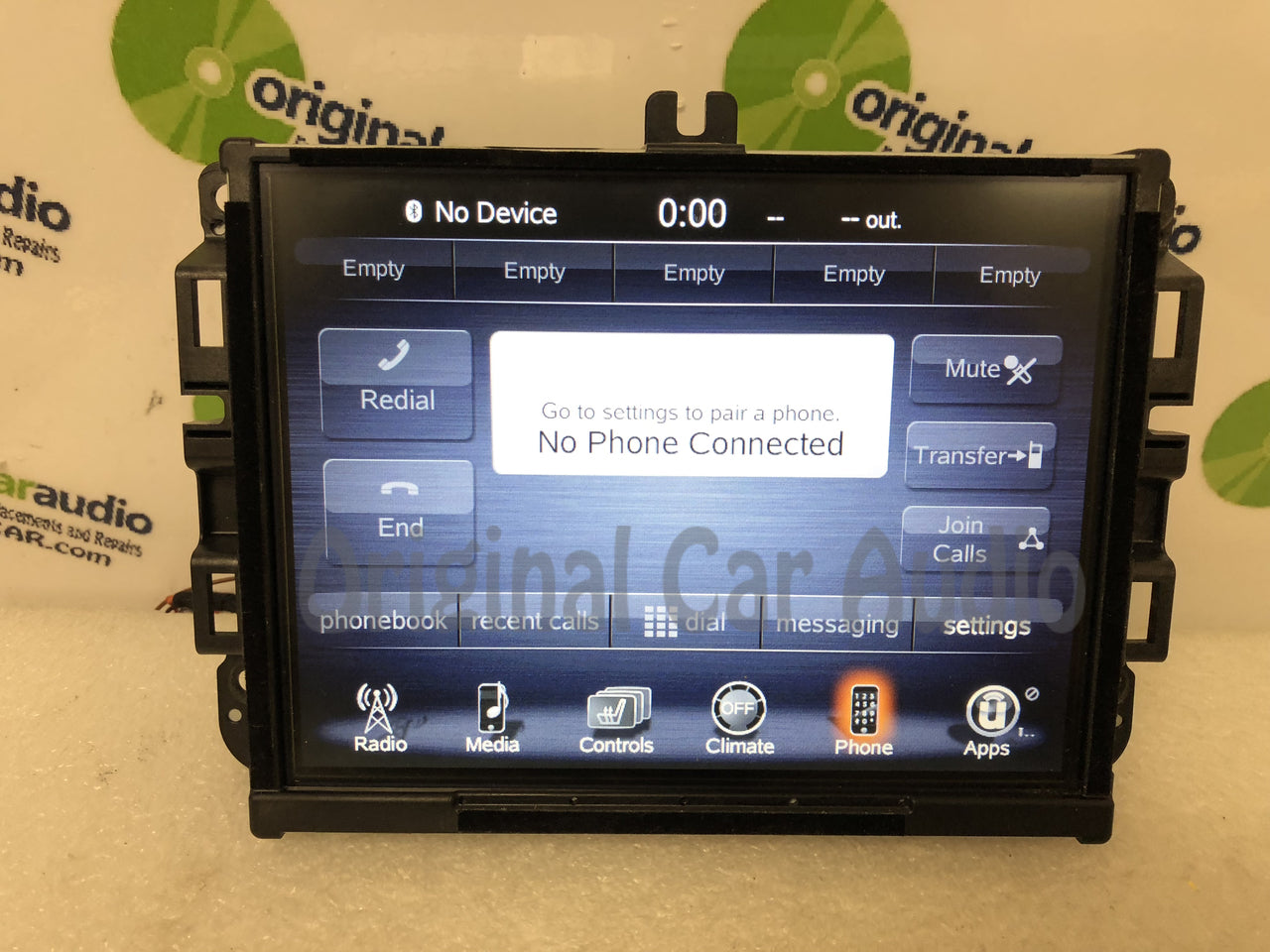 2013 - 2016 Chrysler Jeep Dodge Ram OEM VP3 NA Media Center LCD Screen Radio