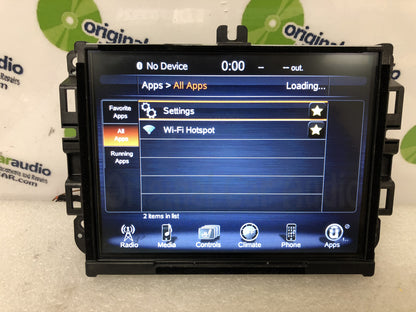 2013 - 2016 Chrysler Jeep Dodge Ram OEM VP3 NA Media Center LCD Screen Radio