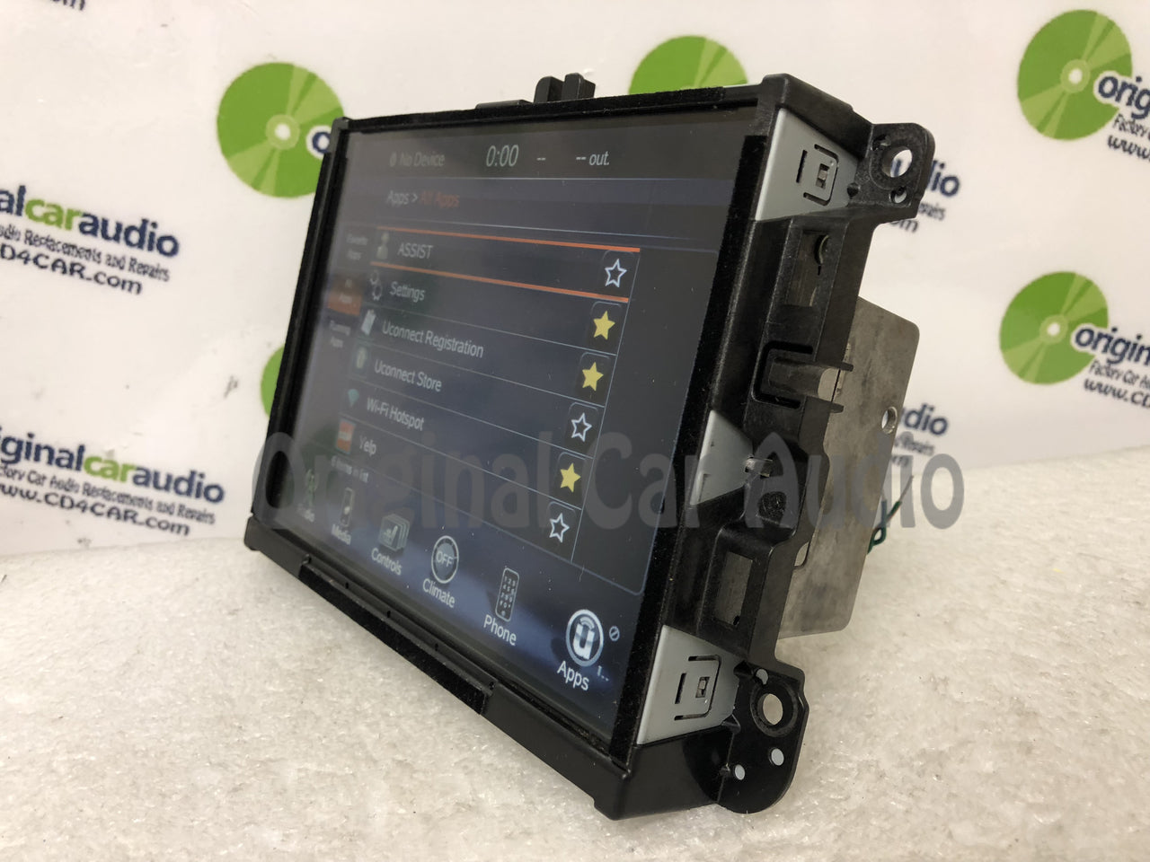 2016 - 2017 Jeep Cherokee OEM UConnect VP3 NA Multi Media Bluetooth Sat Radio Receiver