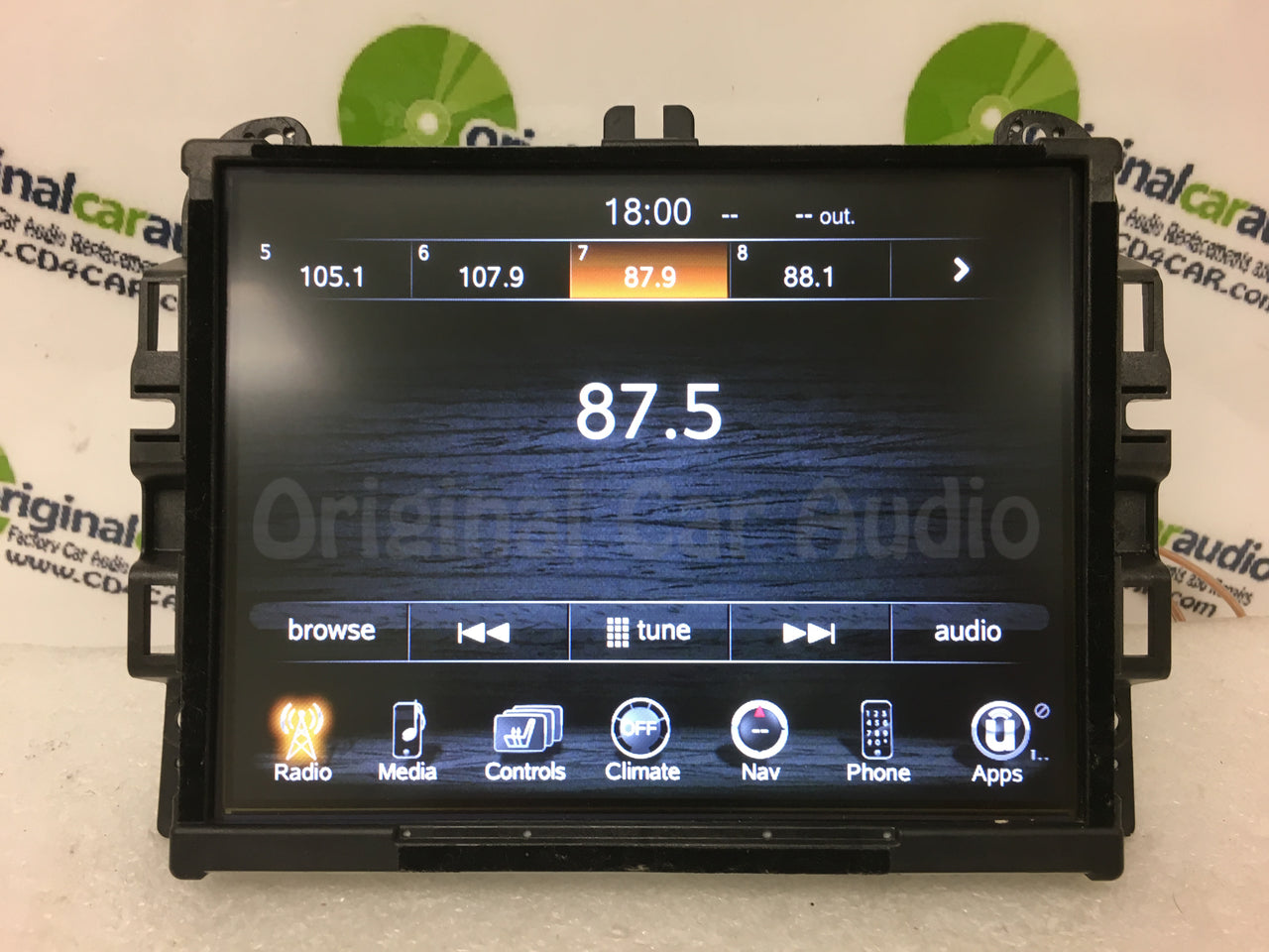 2013 - 2014 Dodge Ram Viper OEM VP4 CA Navigation Media Center LCD Touch Screen Radio Receiver