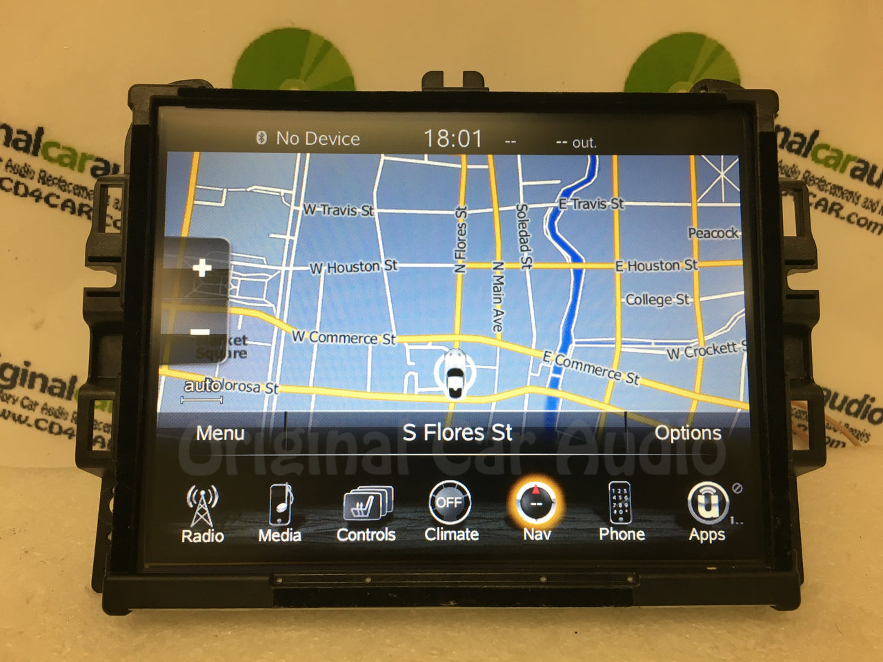 2013 - 2014 Dodge Ram Viper OEM VP4 CA Navigation Media Center LCD Touch Screen Radio Receiver