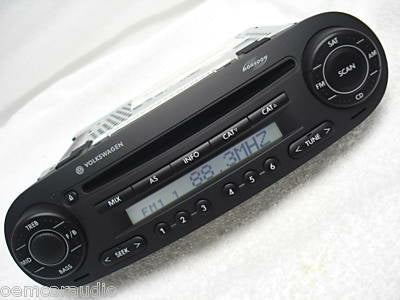VW VOLKSWAGEN Beetle Bug AM FM Radio Stereo CD Player Monsoon 1C0035196Q 1C0035196F 1998 1999 2000 2001 2002 2003 2004 2005 2006 2007 2008 2009 2010