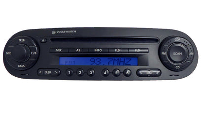 VW Volkswagen Beetle Bug Radio CD Player 1C0035196 1998 1999 2000 2001 2002 2003 2004 2005 2006 2007 2008 2009 2010 OEM