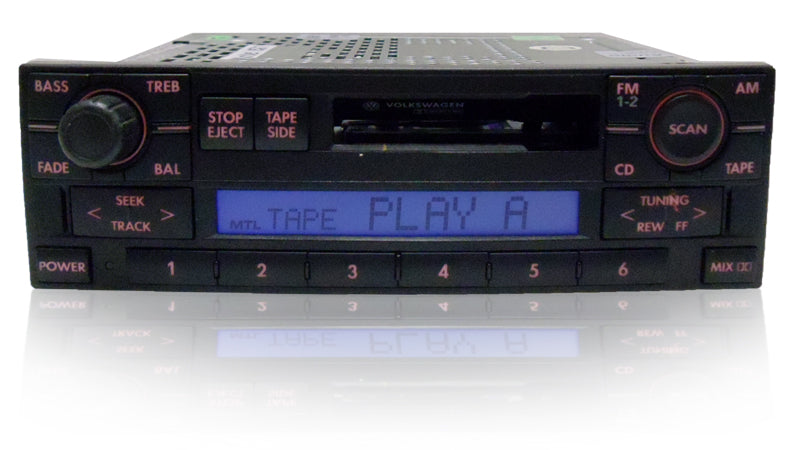 98 99 00 01 02 VW Volkswagen Jetta Golf Passat Syncro Eurovan Cabrio  NON-MONSOON Radio and Cassette Player 1J0035180AX 1998 1999 2000 2001 2002