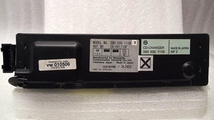 VW Volkswagen Beetle Bug Jetta Golf Passat Radio 6 Disc Changer CD Player 3B0035111B 1996 1997 1998 1999 2000 2001 2002 2003 2004 2005 3B0035111B 1J5035111A 1J6035111 1J6035111U 3B0035111A