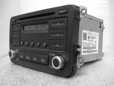 VW Volkswagen Jetta Passat Rabbit Golf GTI PREMIUM 7 CD Player Radio 1K0035161A 2005 2006 2007 2008 2009 OEM