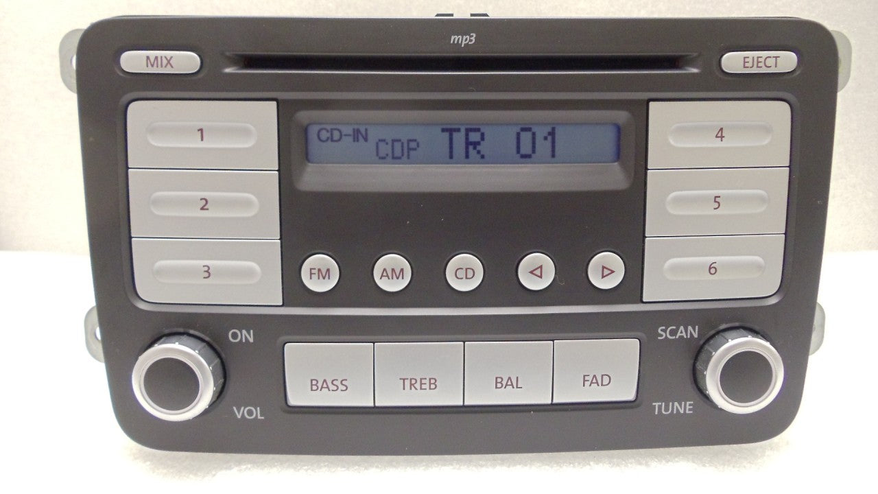 2006 - 2009 VOLKSWAGEN VW Jetta Passat Rabbit Golf GTI EOS Radio Stereo MP3 CD Player Premium 7