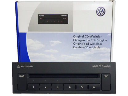 06 07 AUDI A6 VW Passat Remote Slave 6 Disc Changer CD Player Factory OEM