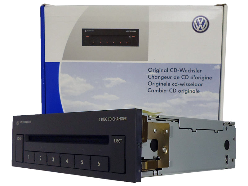06 07 AUDI A6 VW Passat Remote Slave 6 Disc Changer CD Player Factory OEM