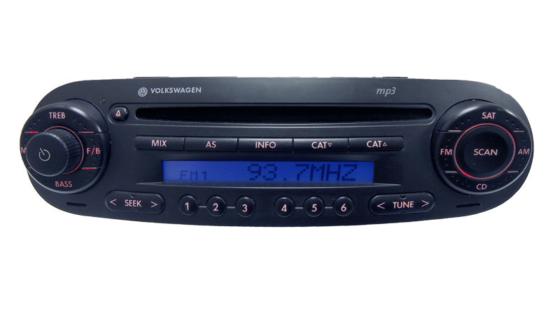 1998 - 2010 VOLKSWAGEN VW Beetle Bug OEM XM Sirius Satellite Radio MP3 CD Player Receiver