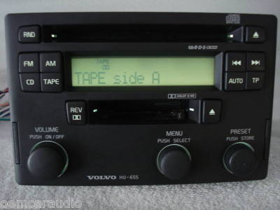 Volvo S40 V40 Radio Tape CD Player HU-655 2002 2003 2004