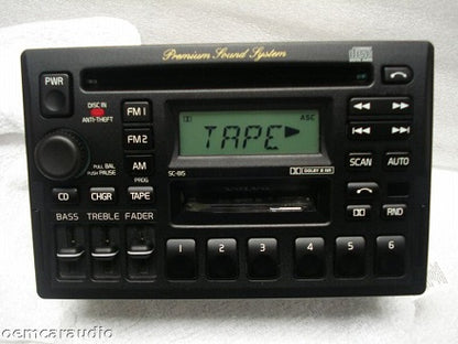 Volvo SC-816 Radio Tape CD Player 850 960 V70 S70 V40 S40 S90 V90 1993 1994 95 1996 1997 98 99 2000 3533924-1 BLACK
