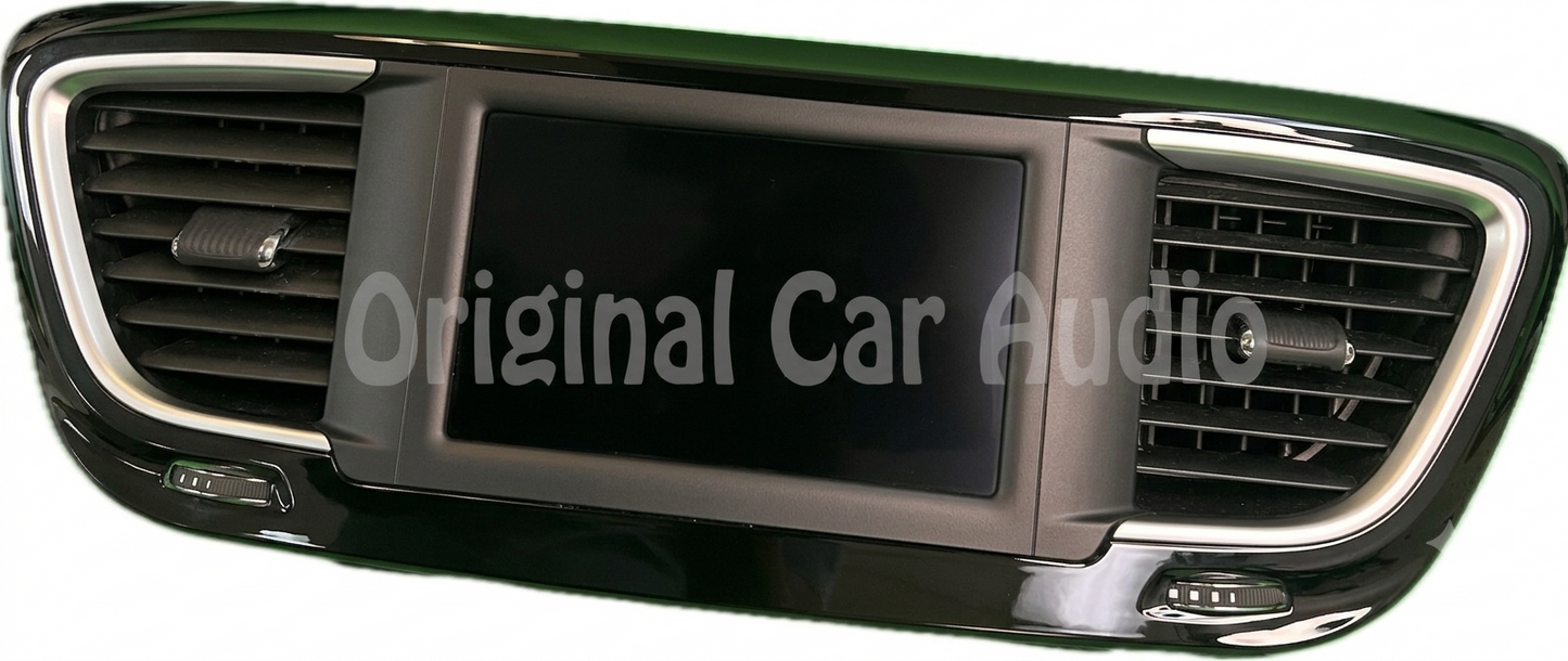 2022 2023 Chrysler Caravan Voyager Radio Receiver 7.0" Display Screen W/Satellite Radio Audio Equipment