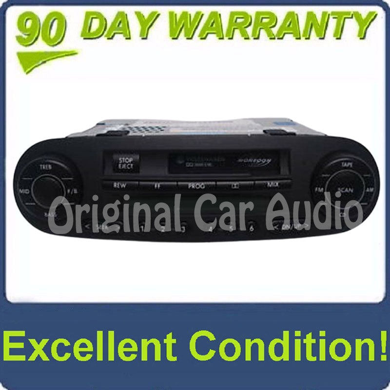 VW VOLKSWAGEN Beetle Bug AM FM Radio Tape Cassette Player Monsoon 1C0035157G 1998 1999 2000 2001 2002 2003 2004 2005 2006 2007 2008 2009 2010
