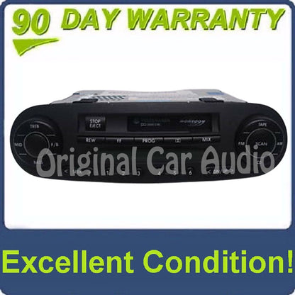 VW VOLKSWAGEN Beetle Bug AM FM Radio Tape Cassette Player Monsoon 1C0035157G 1998 1999 2000 2001 2002 2003 2004 2005 2006 2007 2008 2009 2010