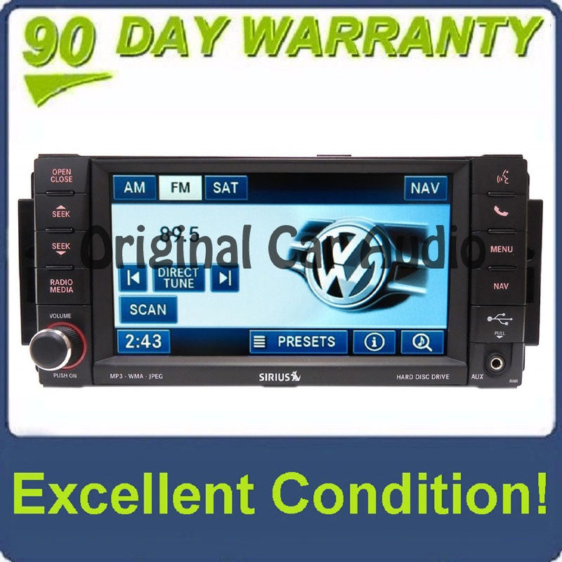 2008 - 2011 Volkswagen ROUTAN OEM MyGig RHR High-Speed Navigation Radio Receiver