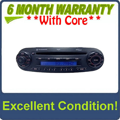 1998 - 2010 VOLKSWAGEN VW Beetle Satellite Radio Monsoon MP3 CD Player