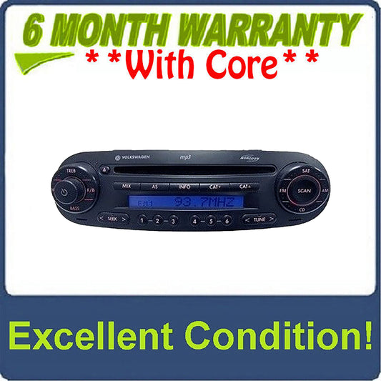 1998 - 2010 VOLKSWAGEN VW Beetle Satellite Radio Monsoon MP3 CD Player