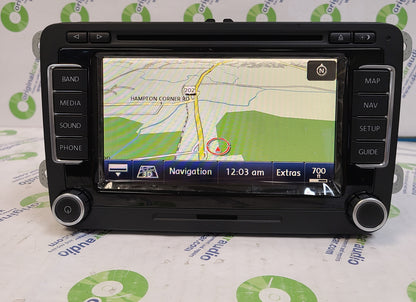 Refurbished  2010 2011 2012 2013 2014 Volkswagen OEM RNS-510 Navigation GPS Touch Screen Radio AM FM MP3 CD Player Bluetooth
