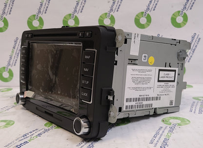 Remanufactured 2010 - 2015 Volkswagen VW Jetta Passat OEM Fender Premium Sound RNS-510 Navigation GPS Touch Screen Radio Receiver